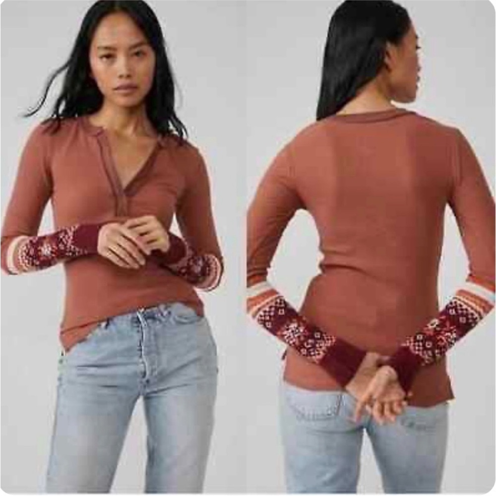 We The Free, XL, Mikah Layering Cuff, Autumn Combo, long sleeve thermal top - Picture 2 of 6